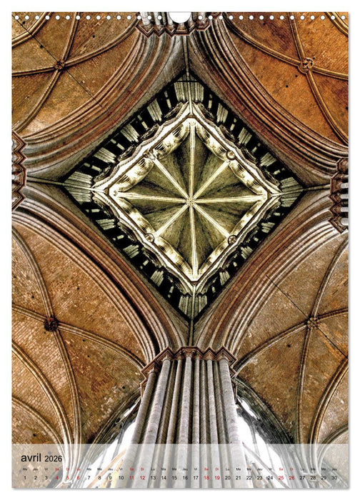 Cités de France (CALVENDO Calendrier mensuel 2026)