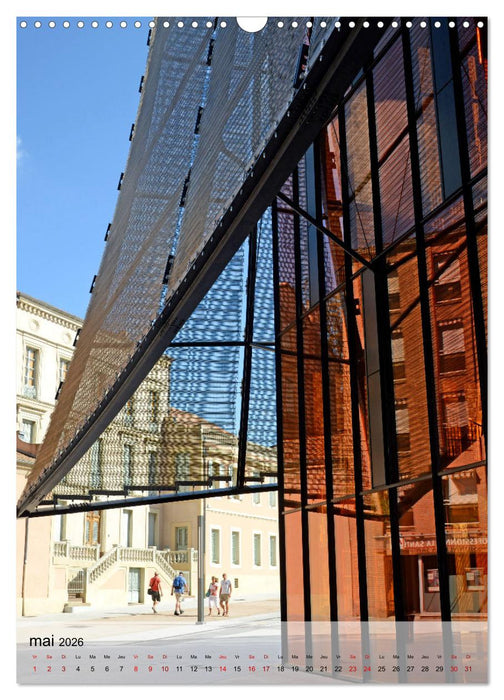 Cités de France (CALVENDO Calendrier mensuel 2026)