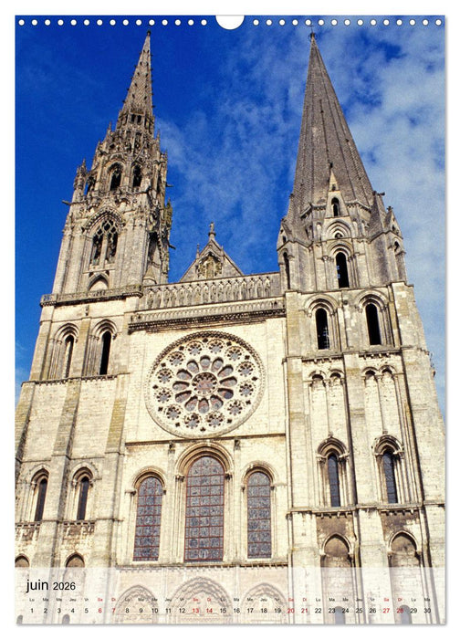 Cités de France (CALVENDO Calendrier mensuel 2026)