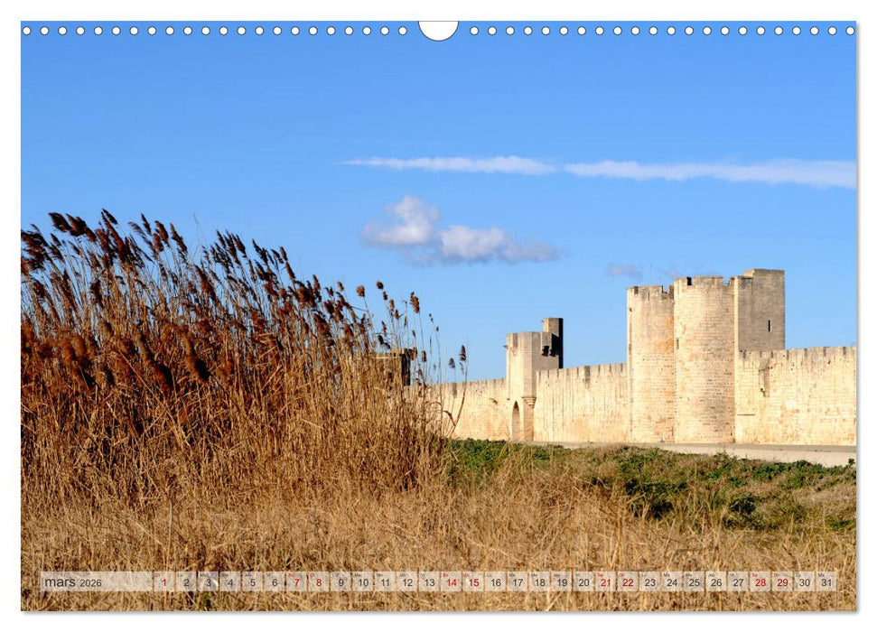 Villes d'Occitanie (CALVENDO Calendrier mensuel 2026)