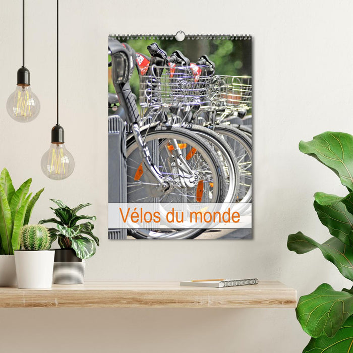 Vélos du monde (CALVENDO Calendrier mensuel 2026)