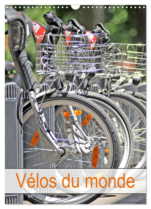 Vélos du monde (CALVENDO Calendrier mensuel 2026)