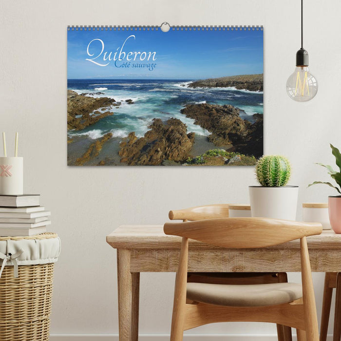 Quiberon Côté sauvage (CALVENDO Calendrier mensuel 2026)