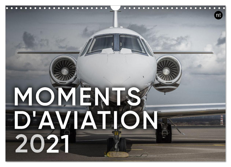MOMENTS D´AVIATION 2026 (CALVENDO Calendrier mensuel 2026)