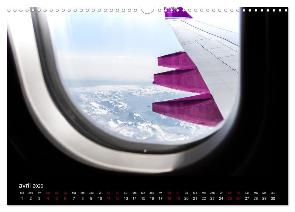 MOMENTS D´AVIATION 2026 (CALVENDO Calendrier mensuel 2026)