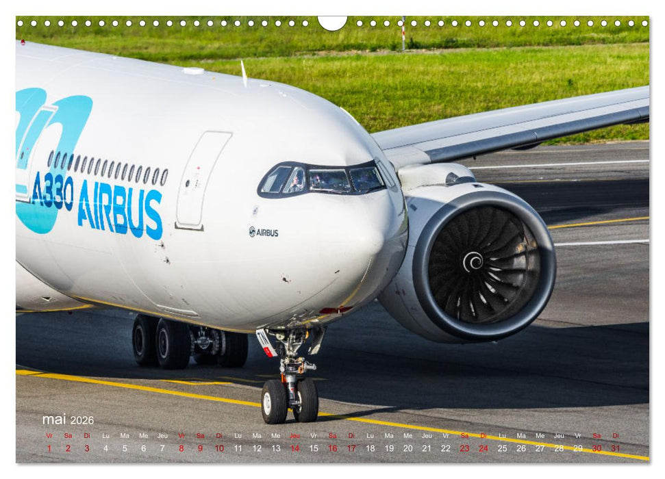 MOMENTS D´AVIATION 2026 (CALVENDO Calendrier mensuel 2026)