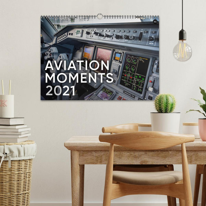 AVIATION MOMENTS 2026 (CALVENDO Monthly Calendar 2026)