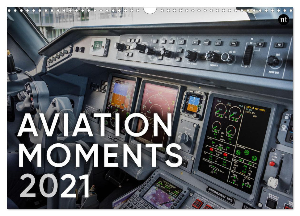 AVIATION MOMENTS 2026 (CALVENDO Monthly Calendar 2026)