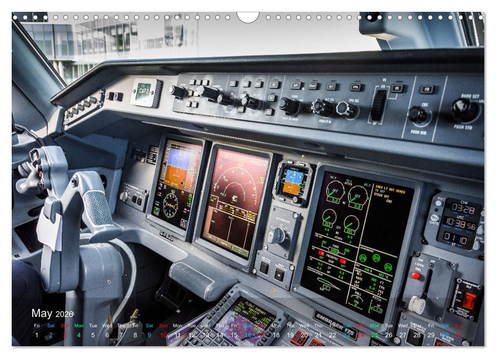 AVIATION MOMENTS 2026 (CALVENDO Monthly Calendar 2026)
