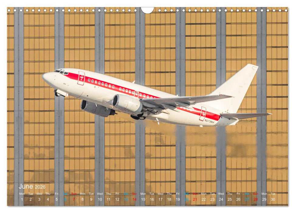 AVIATION MOMENTS 2026 (CALVENDO Monthly Calendar 2026)