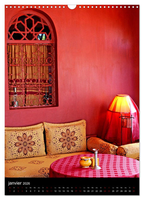 Au Maroc (CALVENDO Calendrier mensuel 2026)