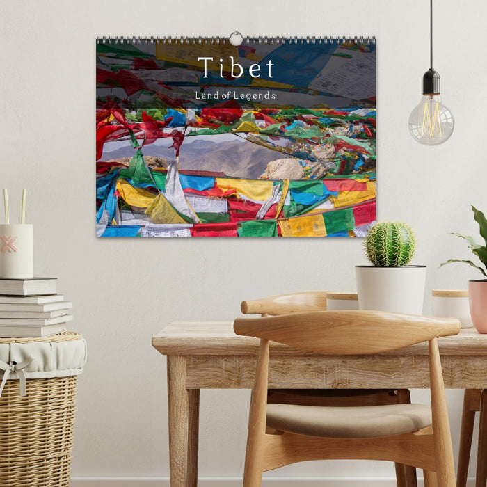 Tibet Land of Legends (CALVENDO Monthly Calendar 2026)