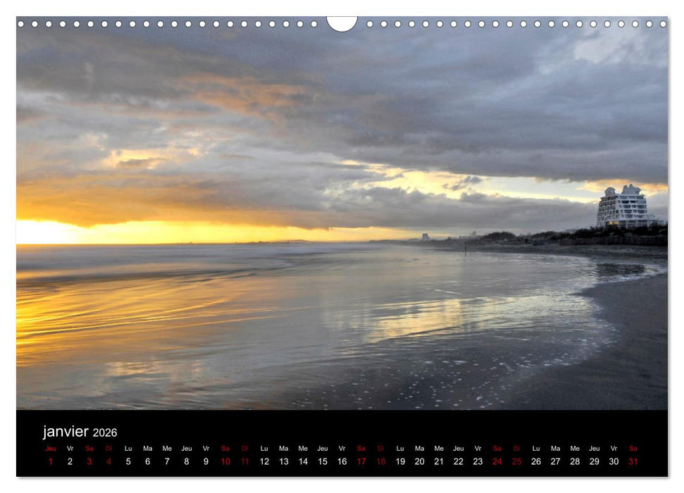La Grande-Motte (CALVENDO Calendrier mensuel 2026)