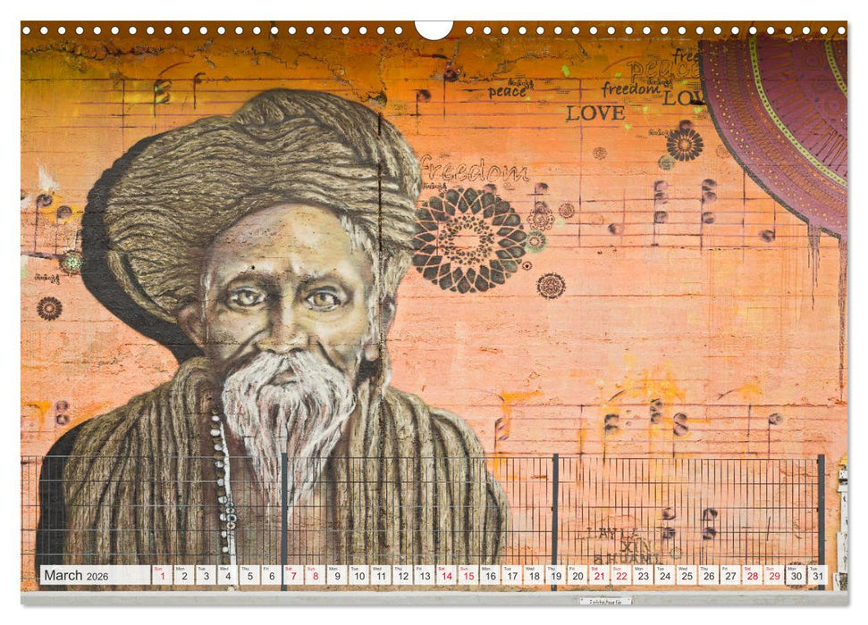 COLOGNE STREETART GALLERY (CALVENDO Monthly Calendar 2026)