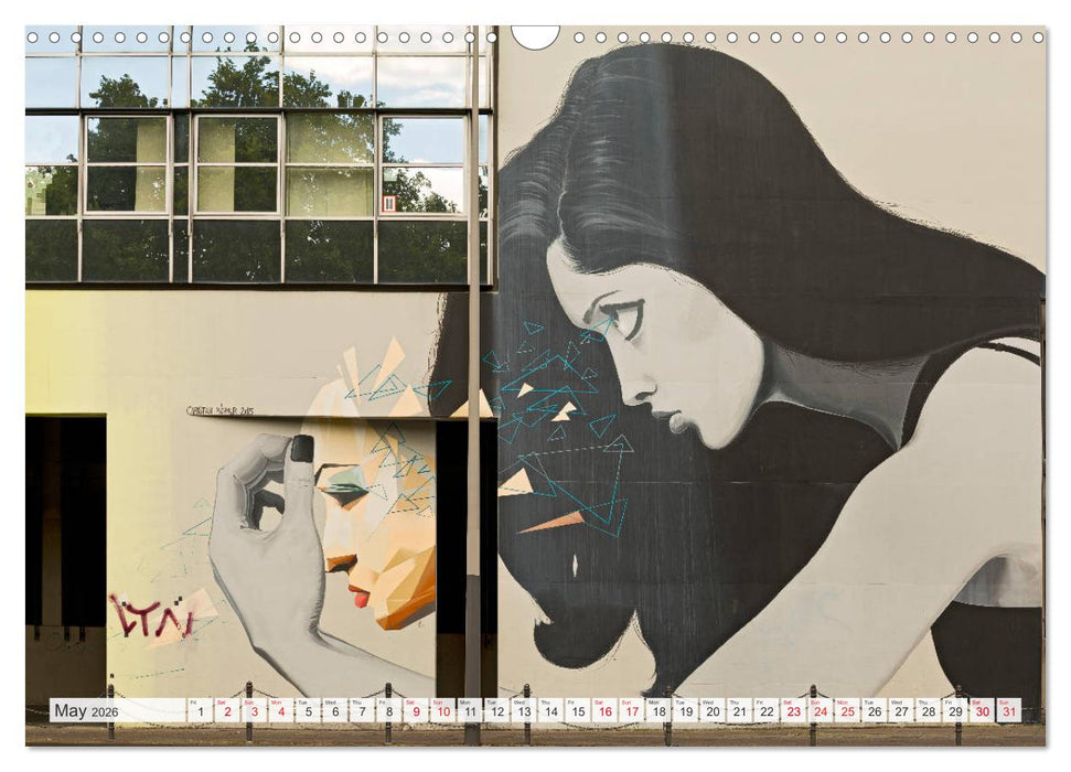 COLOGNE STREETART GALLERY (CALVENDO Monthly Calendar 2026)
