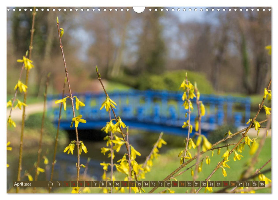 Prince Pueckler Park Bad Muskau (CALVENDO Monthly Calendar 2026)