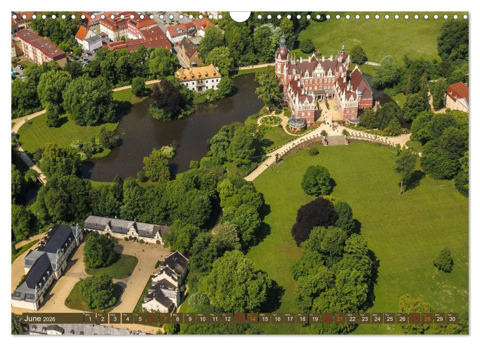 Prince Pueckler Park Bad Muskau (CALVENDO Monthly Calendar 2026)
