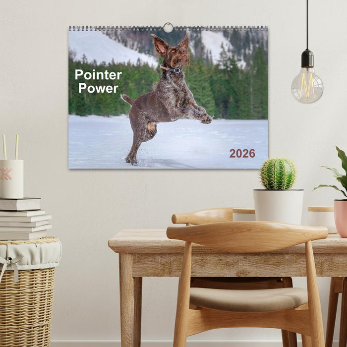 Pointer Power (CALVENDO Monthly Calendar 2026)