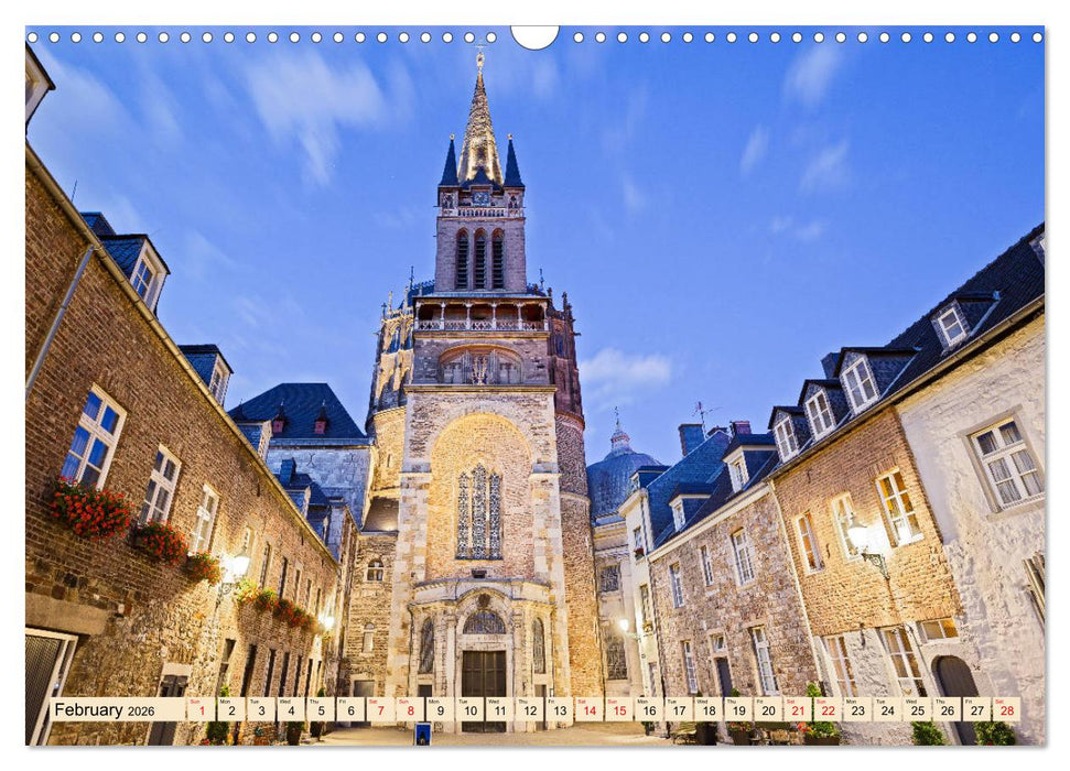 IMPERIAL CITY OF AACHEN (CALVENDO Monthly Calendar 2026)
