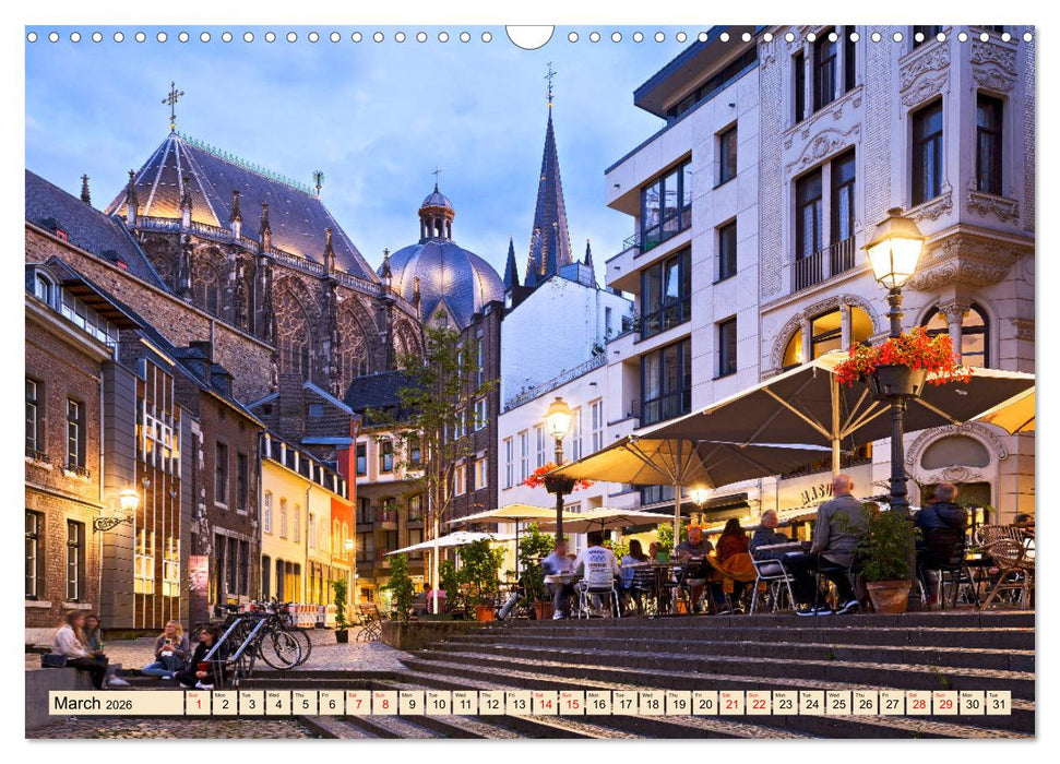 IMPERIAL CITY OF AACHEN (CALVENDO Monthly Calendar 2026)