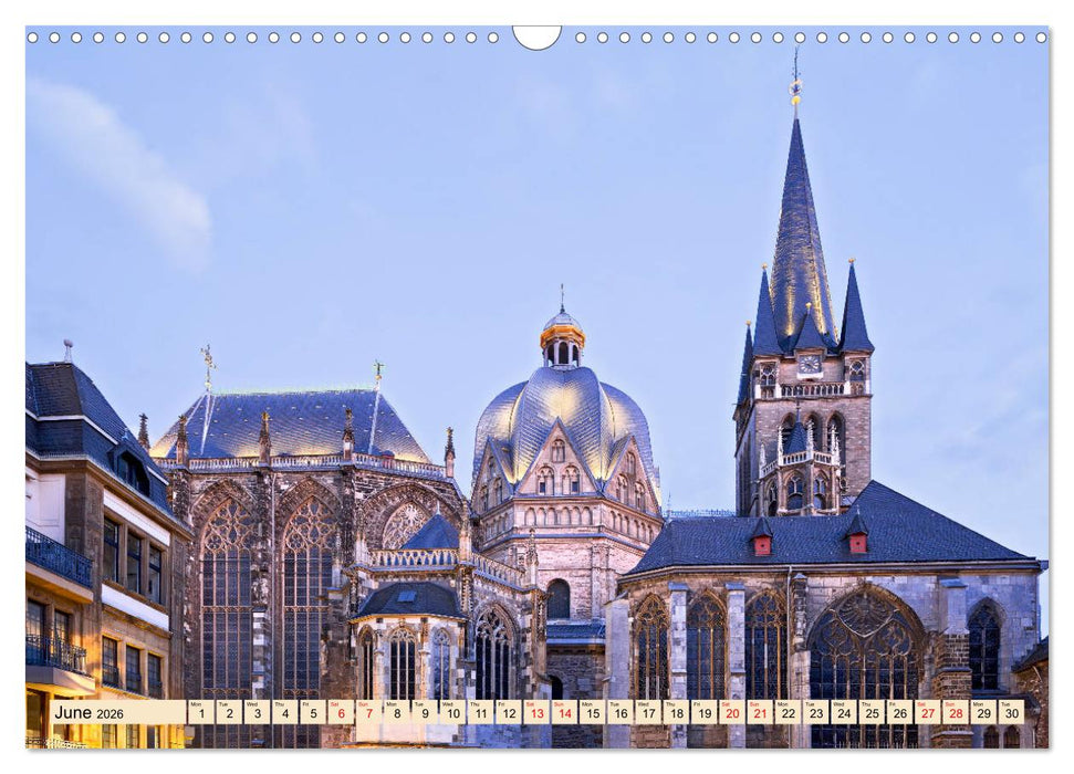 IMPERIAL CITY OF AACHEN (CALVENDO Monthly Calendar 2026)
