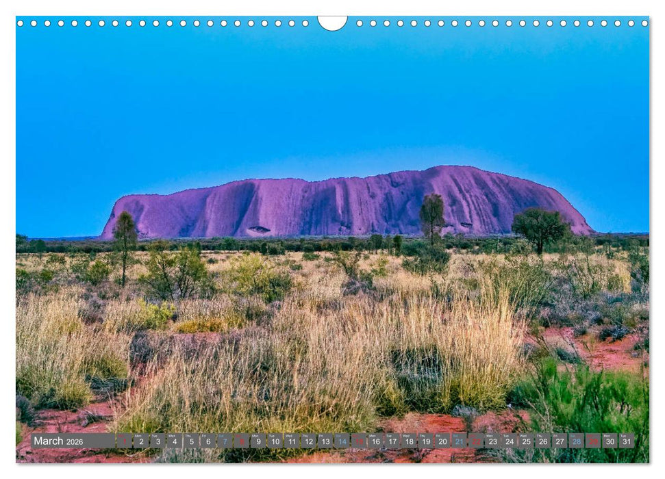 Australia - Metropolises • Outback • Rainforest • Koalas (CALVENDO Monthly Calendar 2026)