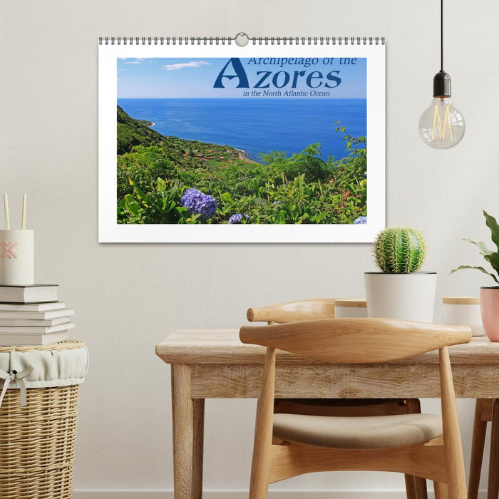Archipelago of the Azores in the North Atlantic Ocean (CALVENDO Monthly Calendar 2026)