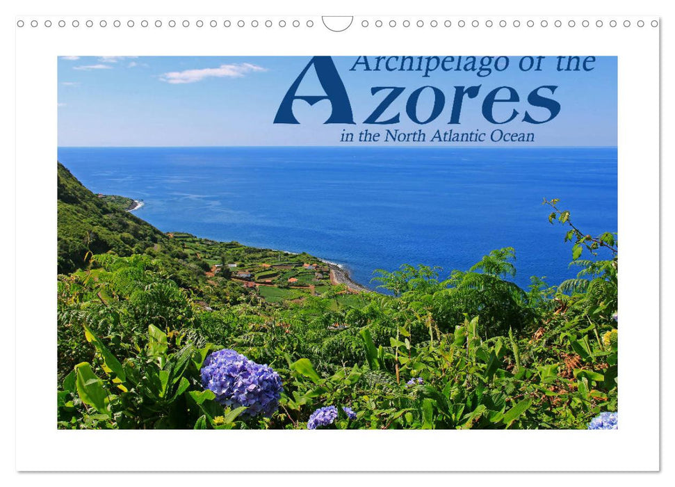 Archipelago of the Azores in the North Atlantic Ocean (CALVENDO Monthly Calendar 2026)