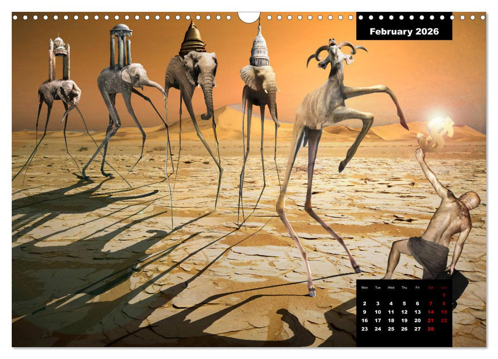 Dray's Re-Masters (CALVENDO Monthly Calendar 2026)