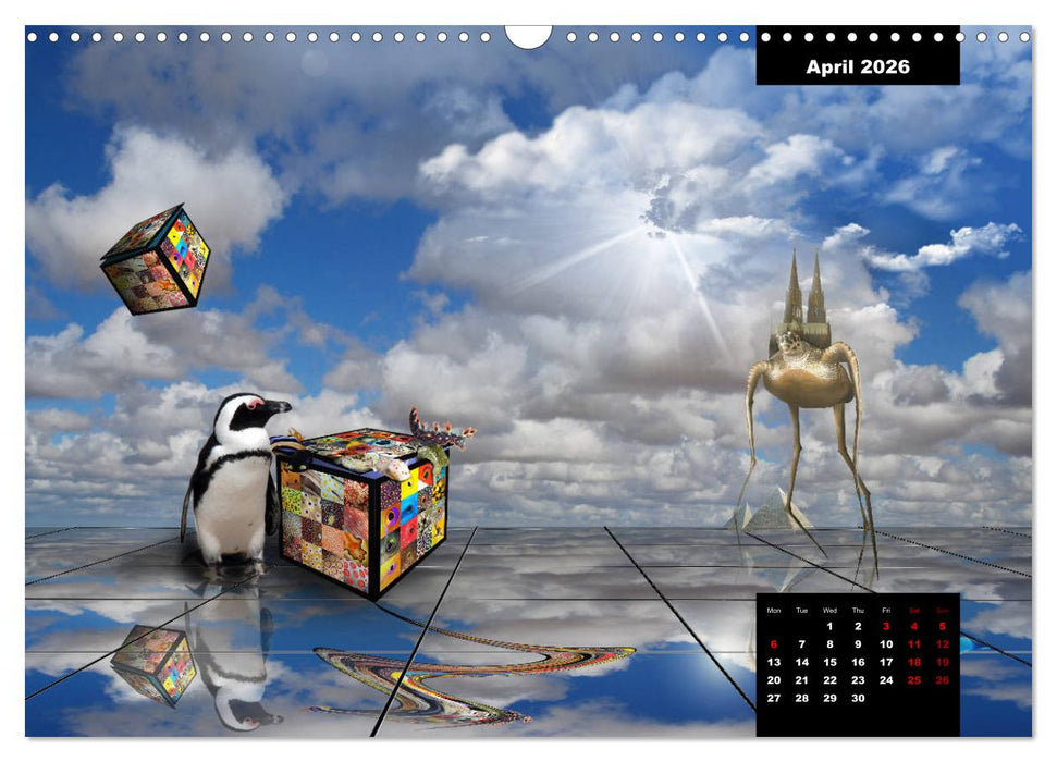 Dray's Re-Masters (CALVENDO Monthly Calendar 2026)