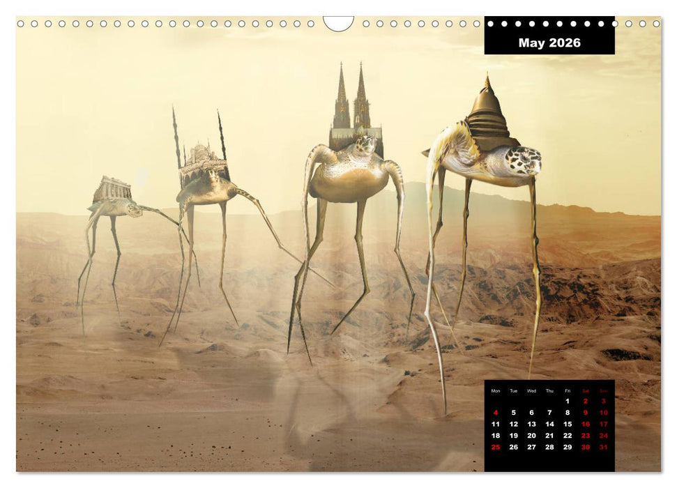 Dray's Re-Masters (CALVENDO Monthly Calendar 2026)