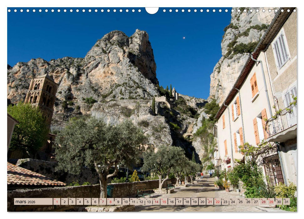 La France des villages (CALVENDO Calendrier mensuel 2026)