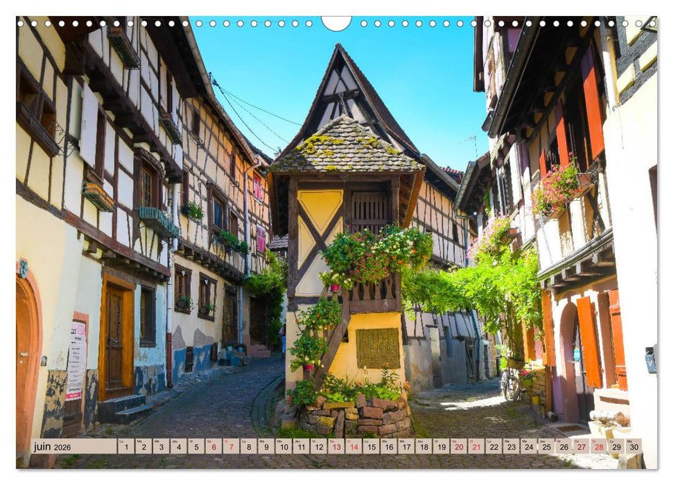 La France des villages (CALVENDO Calendrier mensuel 2026)