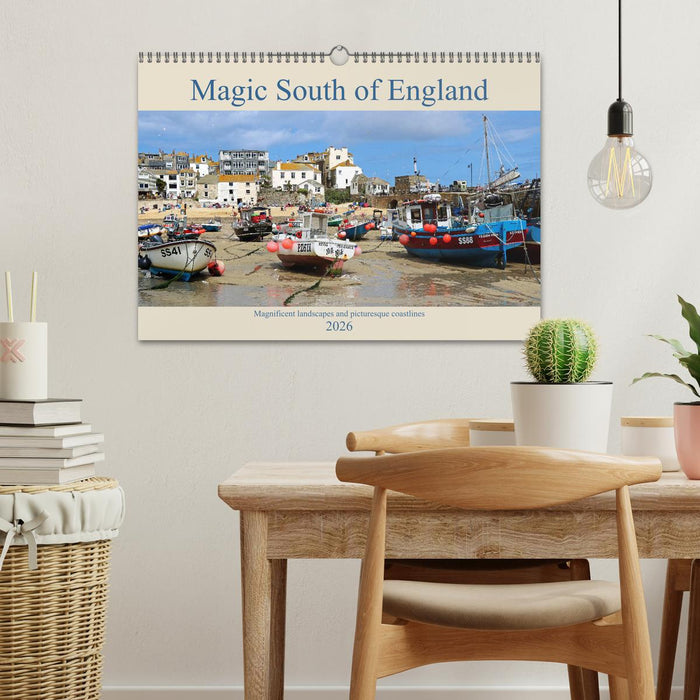 Magic South of England (CALVENDO Monthly Calendar 2026)