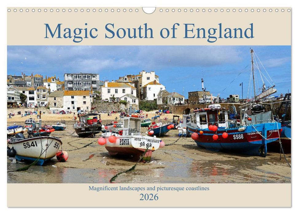 Magic South of England (CALVENDO Monthly Calendar 2026)