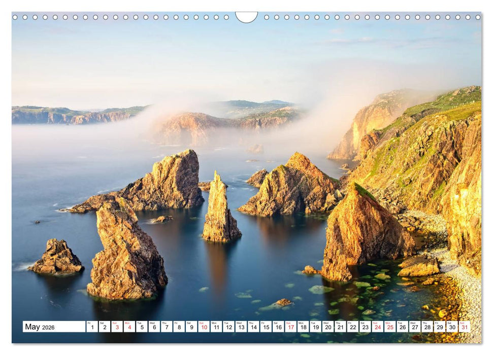 Outer Hebrides - Scotland Scottish dream beaches and landscapes (CALVENDO Monthly Calendar 2026)