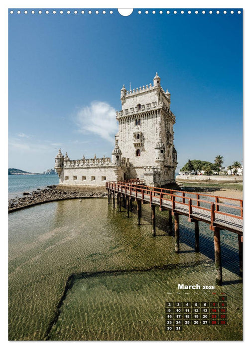 Cityscapes of Lisbon (CALVENDO Monthly Calendar 2026)
