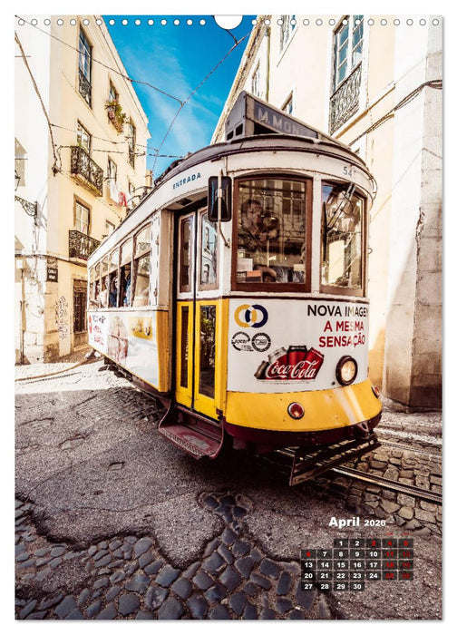 Cityscapes of Lisbon (CALVENDO Monthly Calendar 2026)