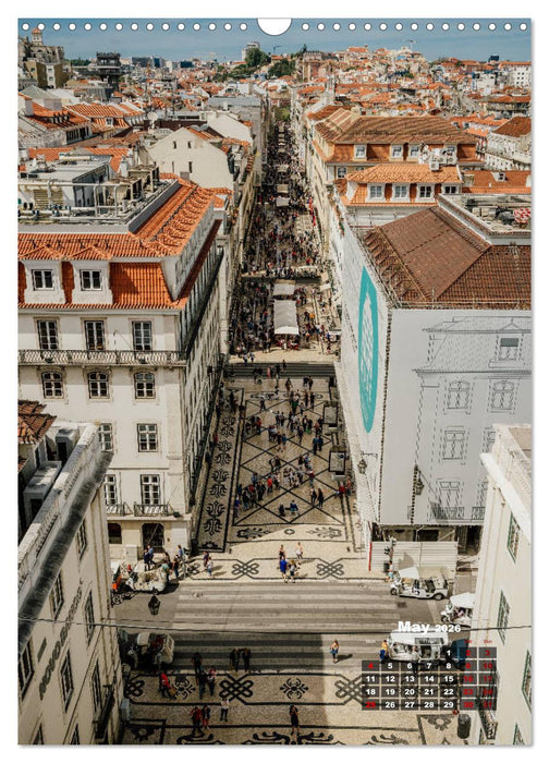 Cityscapes of Lisbon (CALVENDO Monthly Calendar 2026)