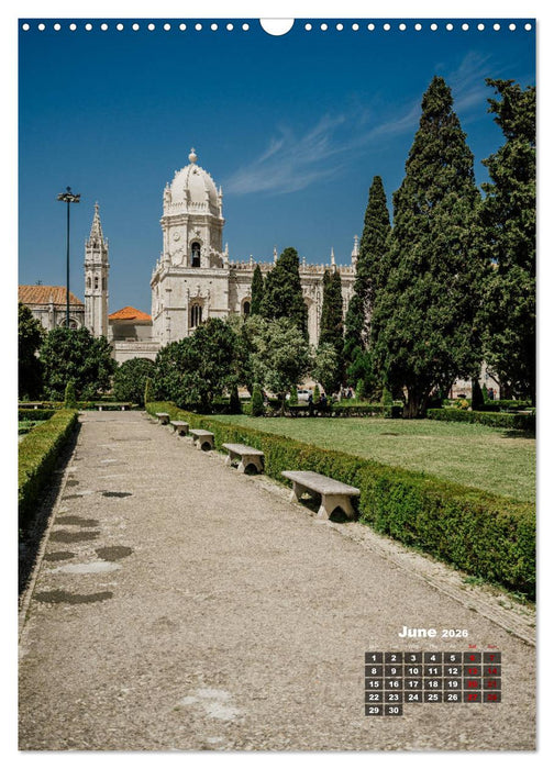 Cityscapes of Lisbon (CALVENDO Monthly Calendar 2026)