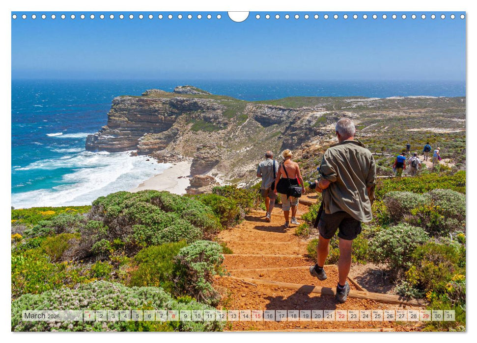 Cape Town and the Cape Region (CALVENDO Monthly Calendar 2026)