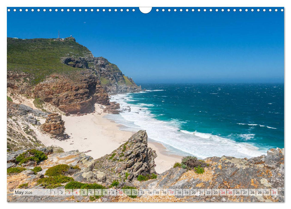 Cape Town and the Cape Region (CALVENDO Monthly Calendar 2026)