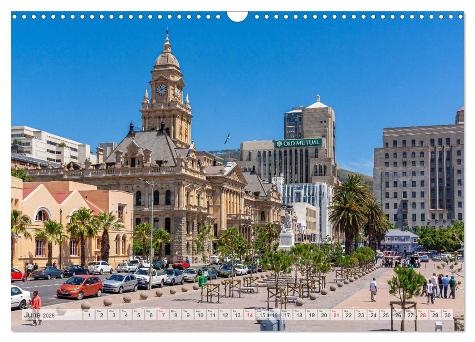 Cape Town and the Cape Region (CALVENDO Monthly Calendar 2026)