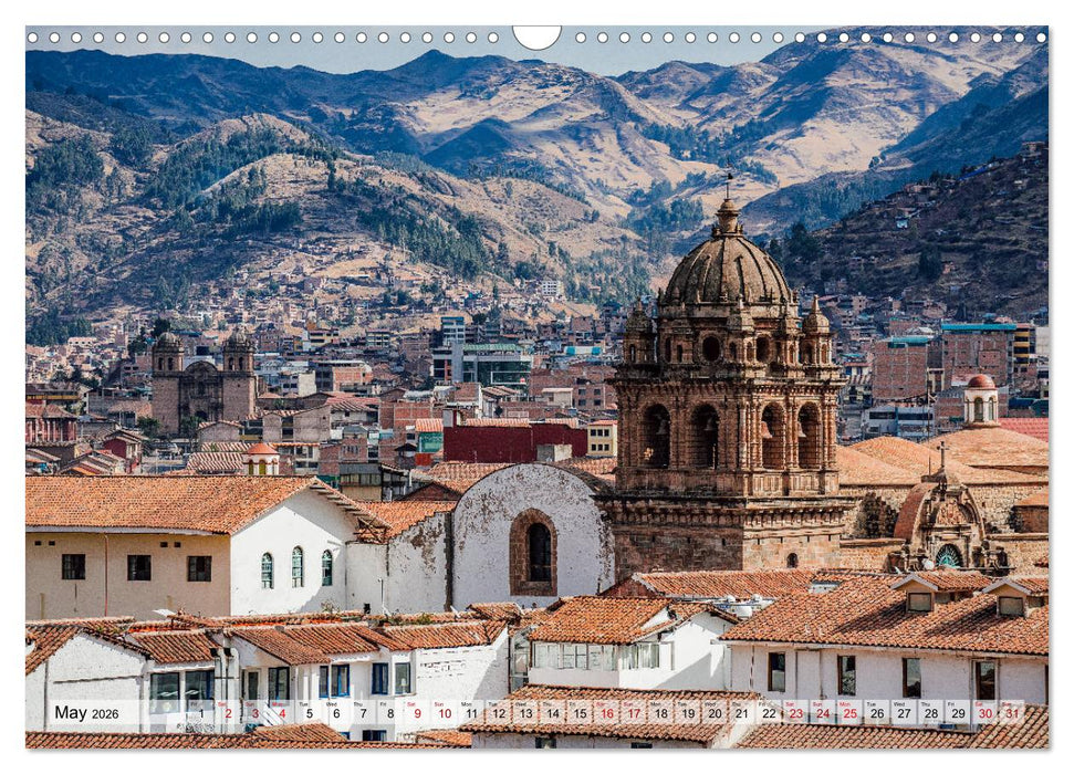 South America - From Quito to Rio (CALVENDO Monthly Calendar 2026)