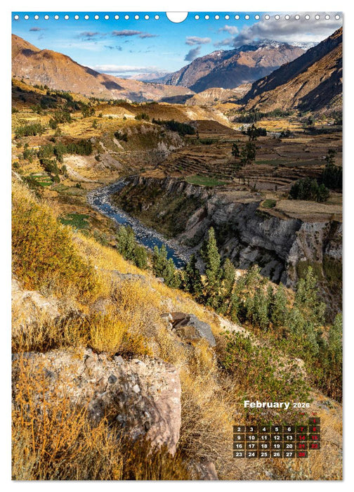 South America - A magical journey (CALVENDO Monthly Calendar 2026)