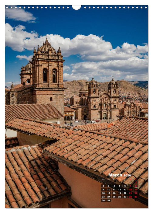 South America - A magical journey (CALVENDO Monthly Calendar 2026)