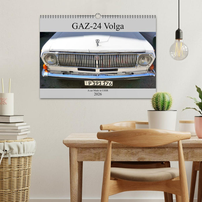 GAZ-24 Volga - A car Made in USSR (CALVENDO Monthly Calendar 2026)