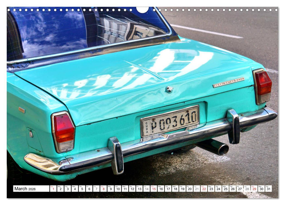 GAZ-24 Volga - A car Made in USSR (CALVENDO Monthly Calendar 2026)