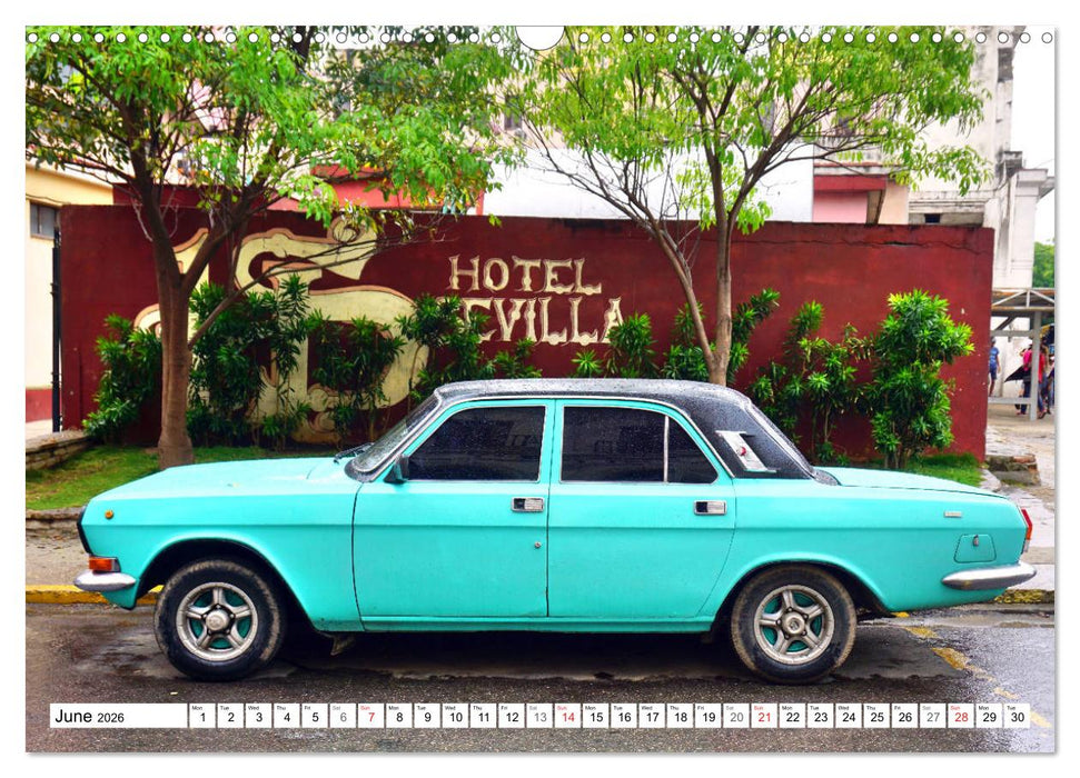 GAZ-24 Volga - A car Made in USSR (CALVENDO Monthly Calendar 2026)