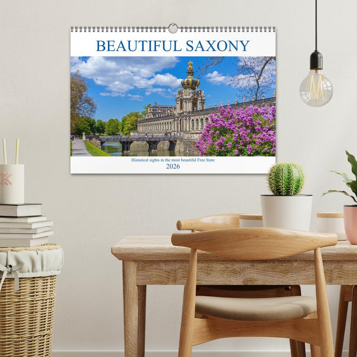Beautiful Saxony (CALVENDO Monthly Calendar 2026)